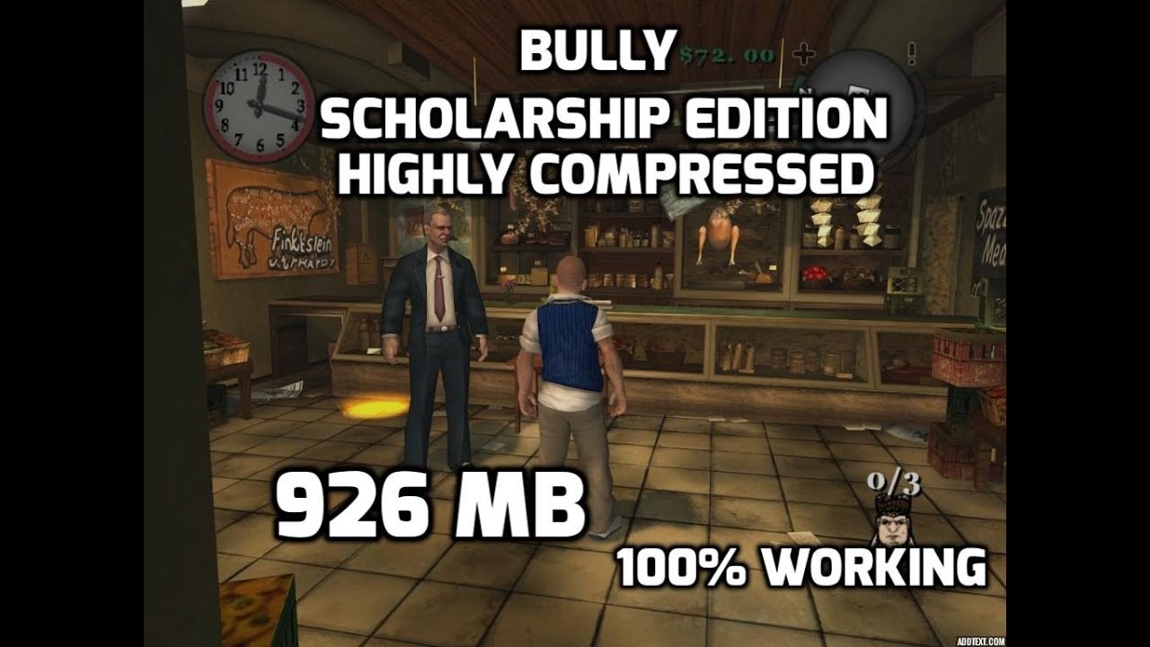 bully highly compressed pc